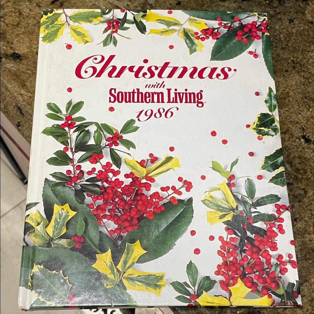 Christmas with Southern Living 1986 Cookbook
